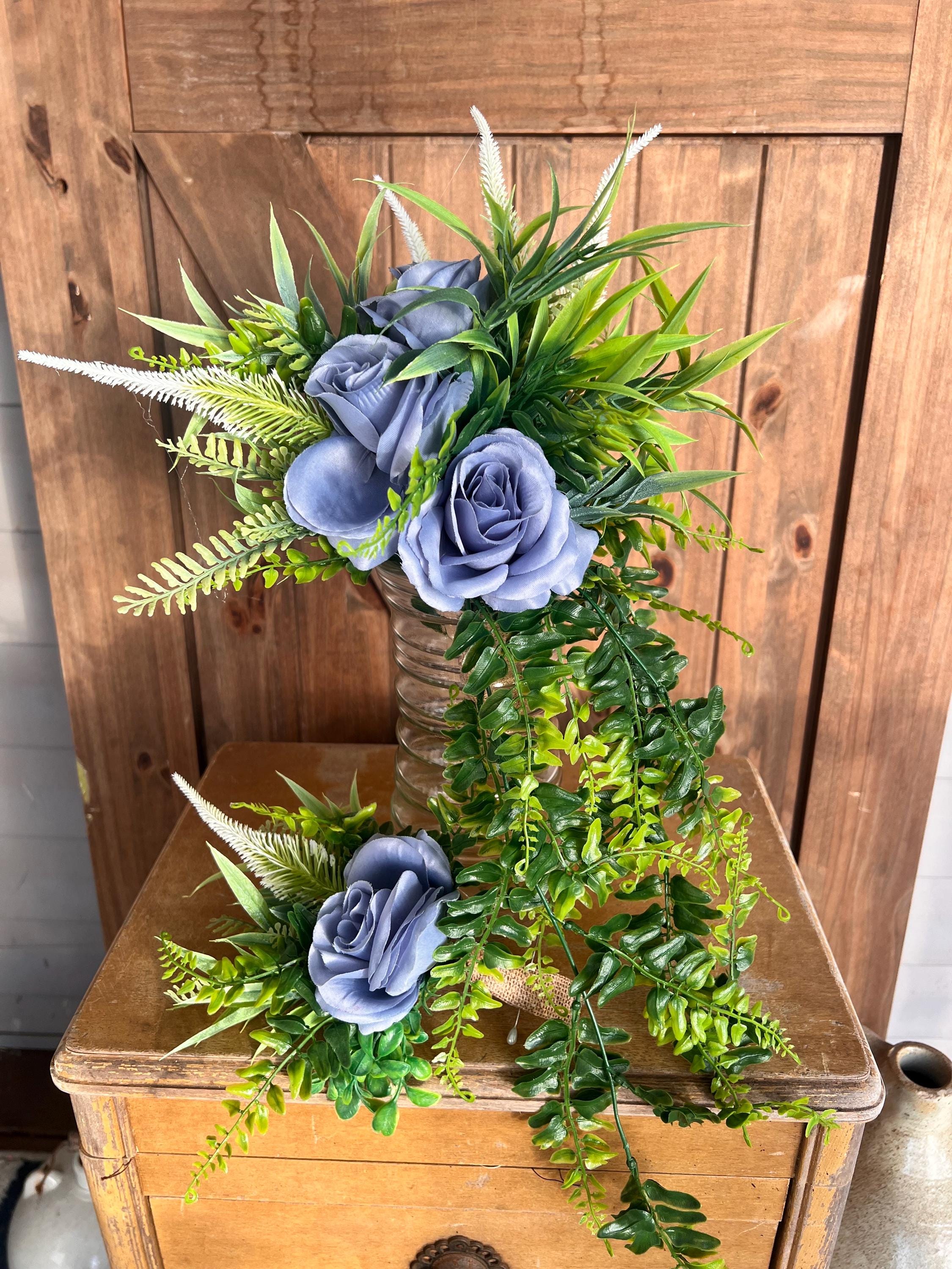 Custom Silk Floral Arrangement for Prom Dance or Wedding, Keepsake Flower Bouquet for Prom Senior Dance, Simple Bride and Groom Flowers