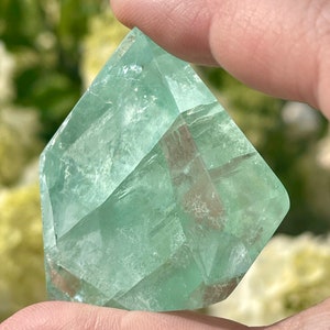 Baja Blast Green Fluorite Crystal Free Form