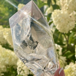 Extra Large Optic Clear Quartz Crystal Free Form