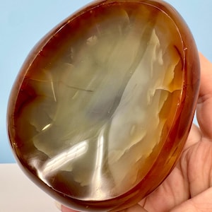 Carnelian Agate Crystal Bowls