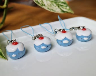 mochi kiyoshi - handmade polymer clay charm