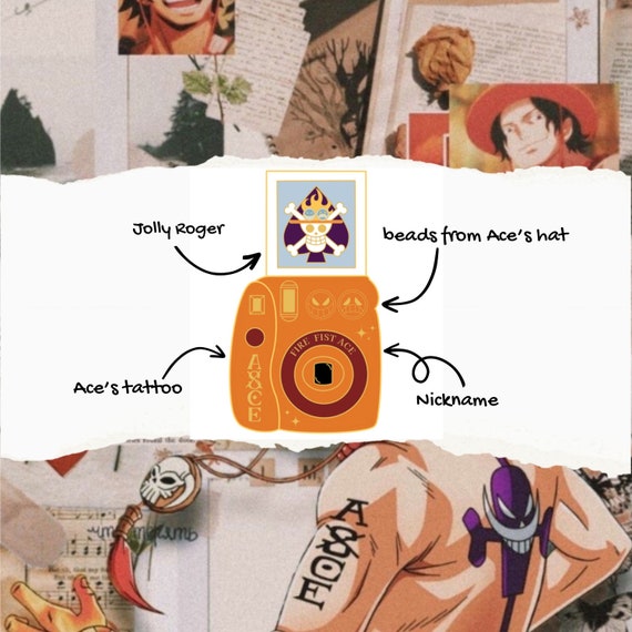 I made some enamel pins of Ace! 🔥 : r/OnePiece