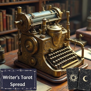 Writer&#39;s Tarot Spread -  Digital Download