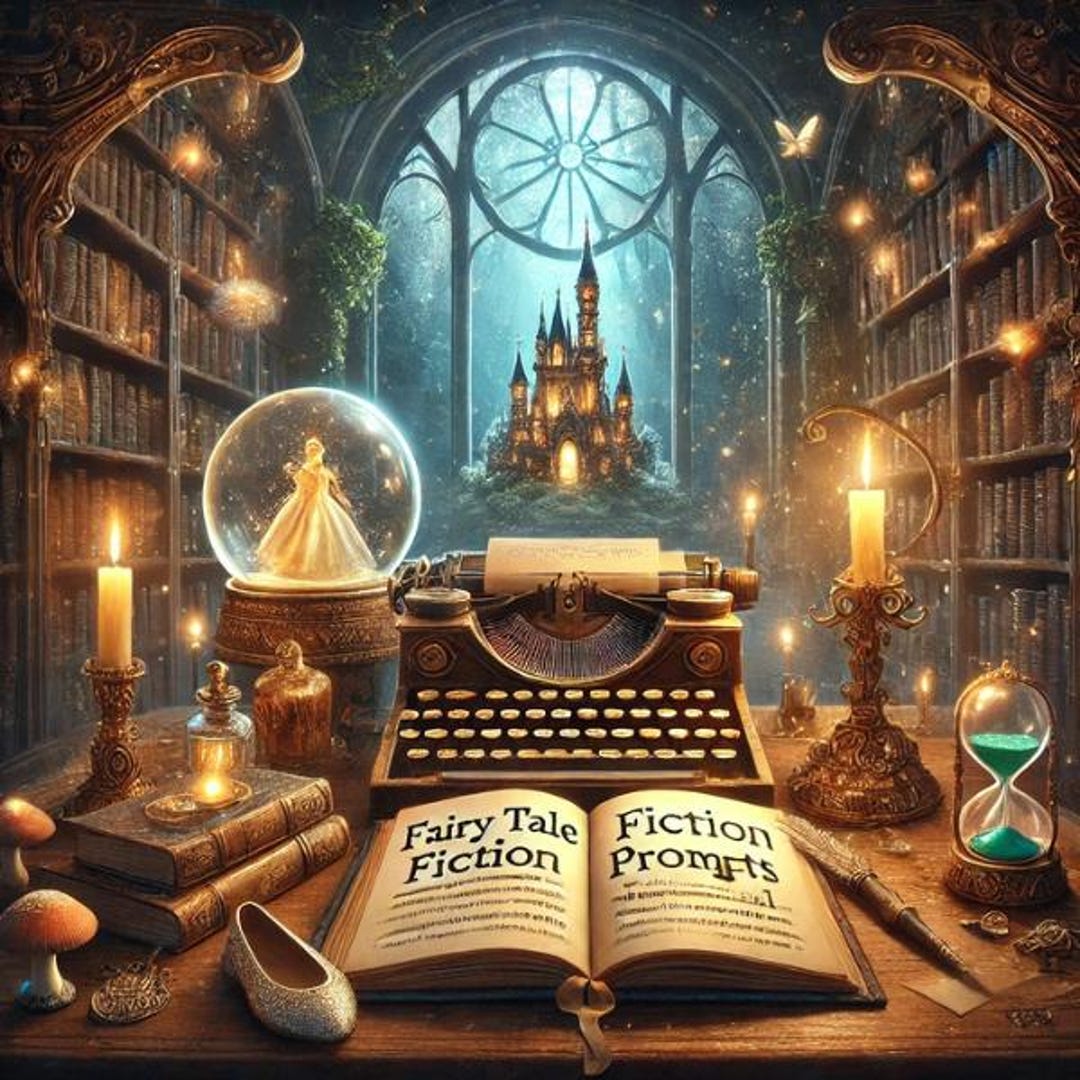 Fairy Tale Writing Prompts Journal - Etsy
