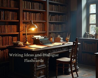 Writing Dialogue and Idea Flashcards