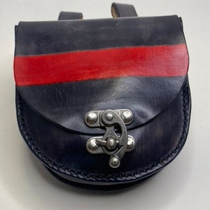 Handmade Leather Belt Pouch