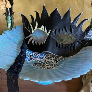 leather masquerade mask