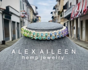 NOUVEAU handmade hemp necklace