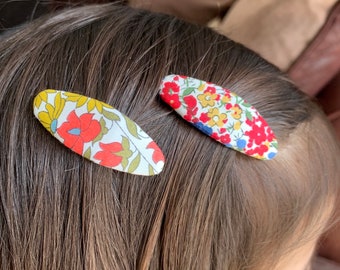 Duo de barrettes clic clac fille Liberty of London