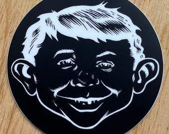 3" NEGATIVE CREEP vinyl sticker