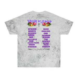 Tour De Jesus, Unisex T-shirt, Jesus on tour