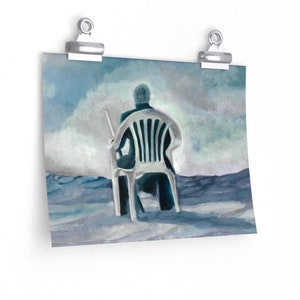 Devil May Cry | Vergil sits peacefully on his favorite lawn chair