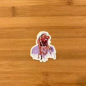 Adesivo Lil Wayne sorrindo Weezy Baby