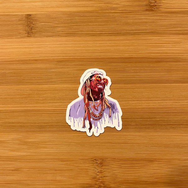 Lil Wayne Smiling Weezy Baby Sticker