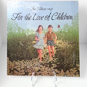 Vintage Vinyl Record - Jim Tillman Sings For The Love of Children (1980)