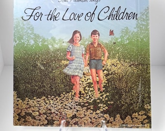 Vintage Vinyl Record - Jim Tillman Sings For The Love of Children (1980)