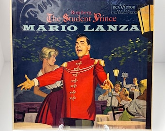 Vintage Vinyl - Mario Lanza - The Student Prince - RCA Victor Red Seal - LSC-2339 - Musical/Stage - VG+