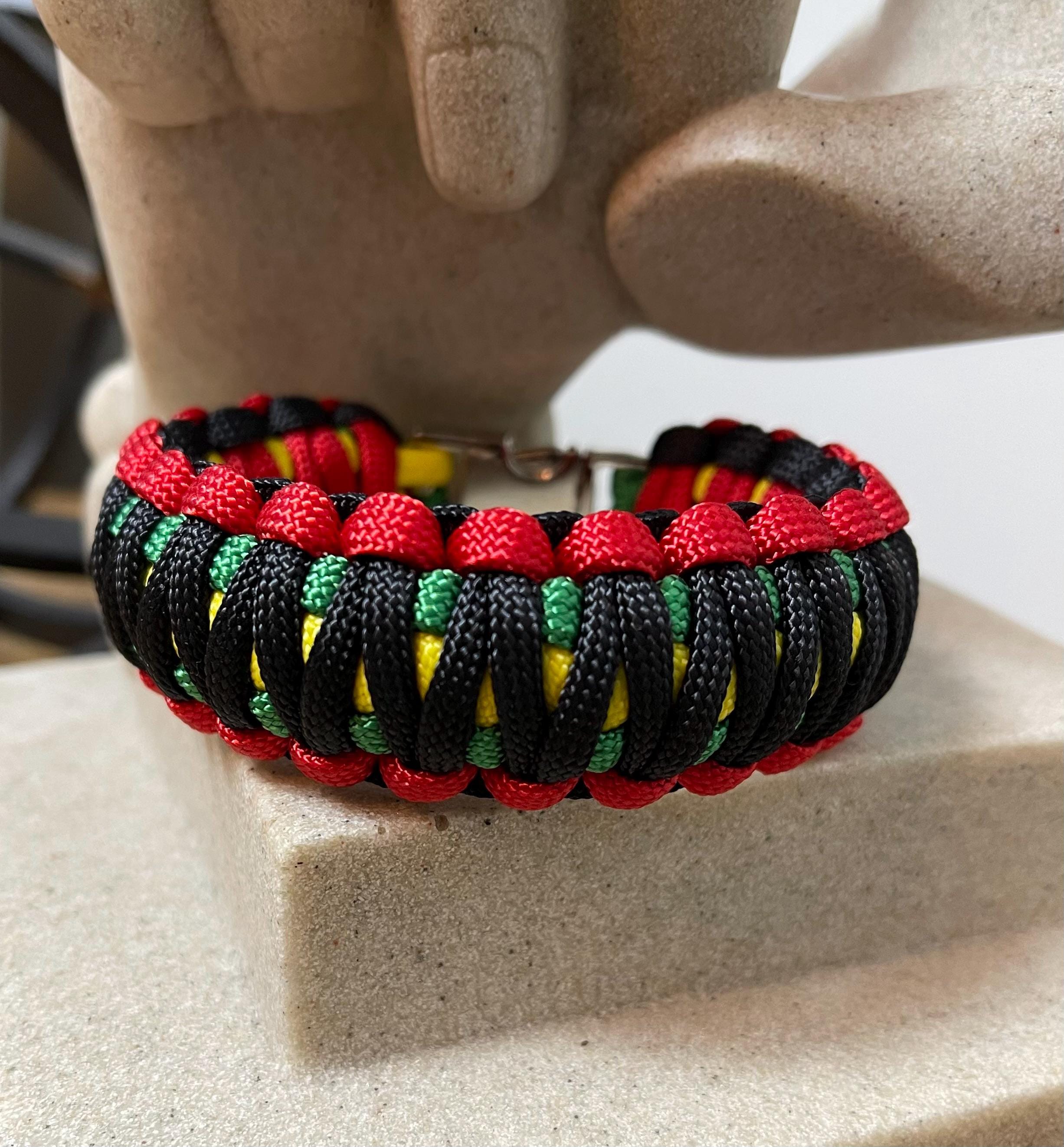 Country Handmade Friendship Bracelets, Jamaica Jamaican Flag