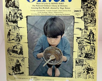 Vintage Oliver! Vinyl Record – Pickwick Children's Chorus, 1967