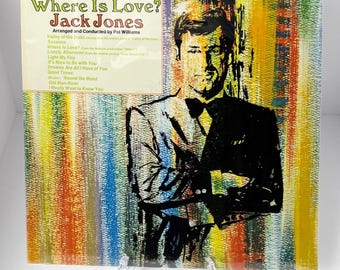 Vintage Vinyl - Jack Jones - Wo ist die Liebe? - Pop/Rock - RCA Victor Cords - 1968 - VG+