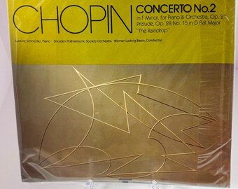 Vintage Chopin Concerto No. 2 Vinyl Record - 1978 Summit Records