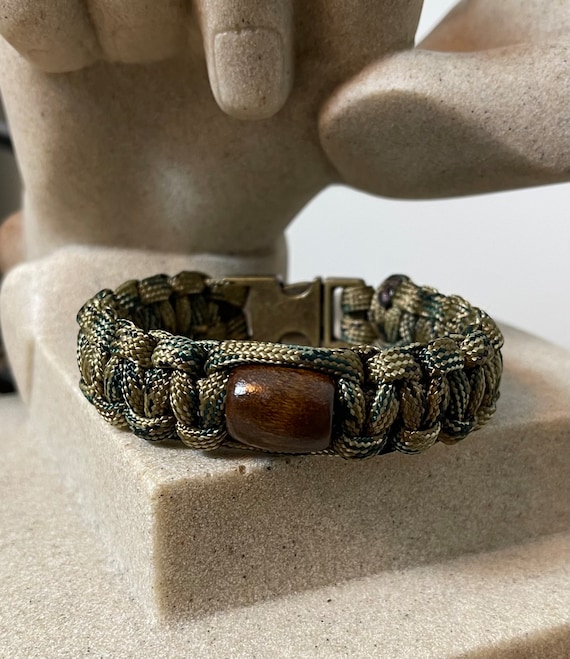 Metal survival bracelet discount