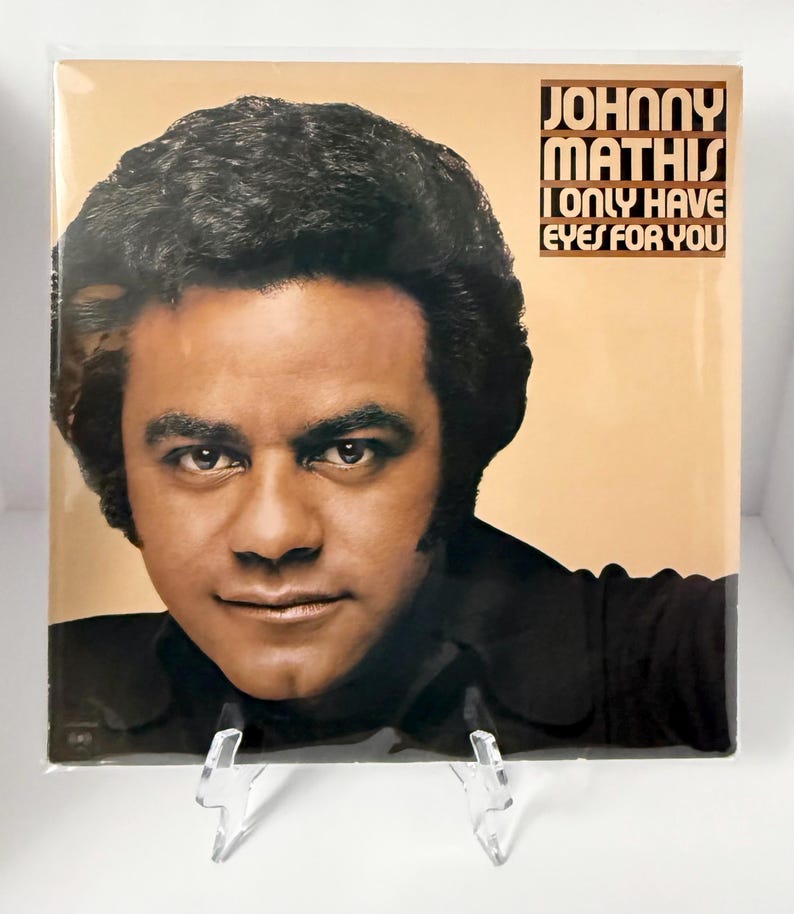 Vintage Vinyl Album - Johnny Mathis - I Only Have Eyes for You - (1976 ...