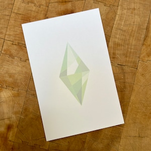The Sims 4 - Plumbob Notepad - High Quality