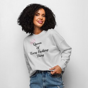 Women’s organic crew neck sweatshirt