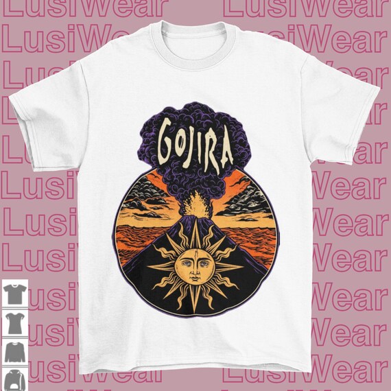 Gojira Tshirt- Gojira Tee - Gojira Shirt - Gojira Hoodie - Custom Gojira Tshirt - Custom Gojira Hoodie - Mario Duplantier -  Joe Duplantier