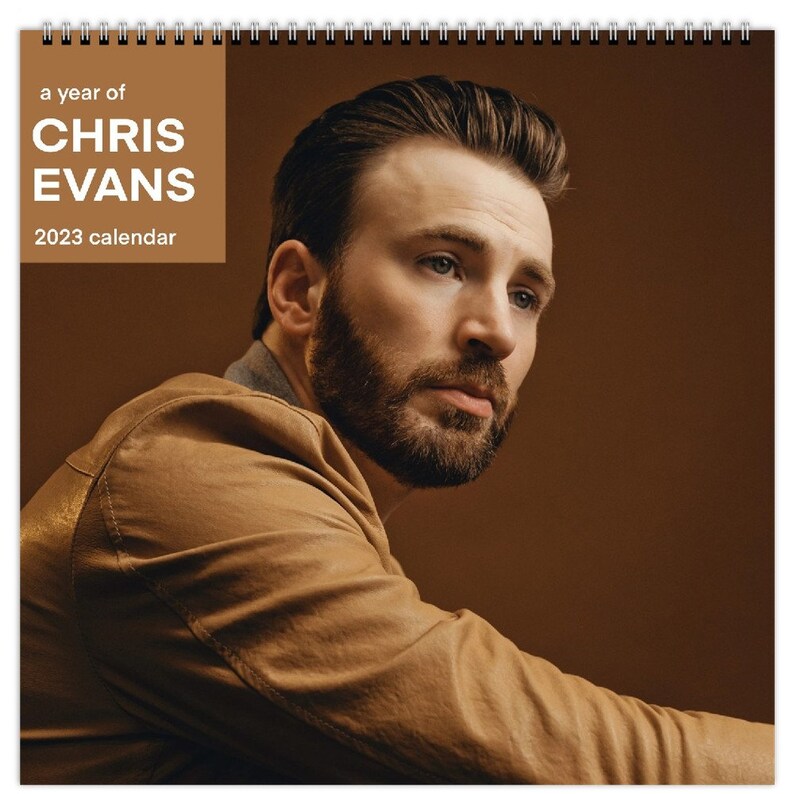 Calendario Chris Evans 2023 / Calendario de celebridades / Etsy México