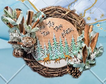 Holiday wreath