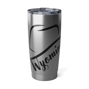 WYO Tumbler | 20oz | Cowboy Hat | Wyoming gift souvenir