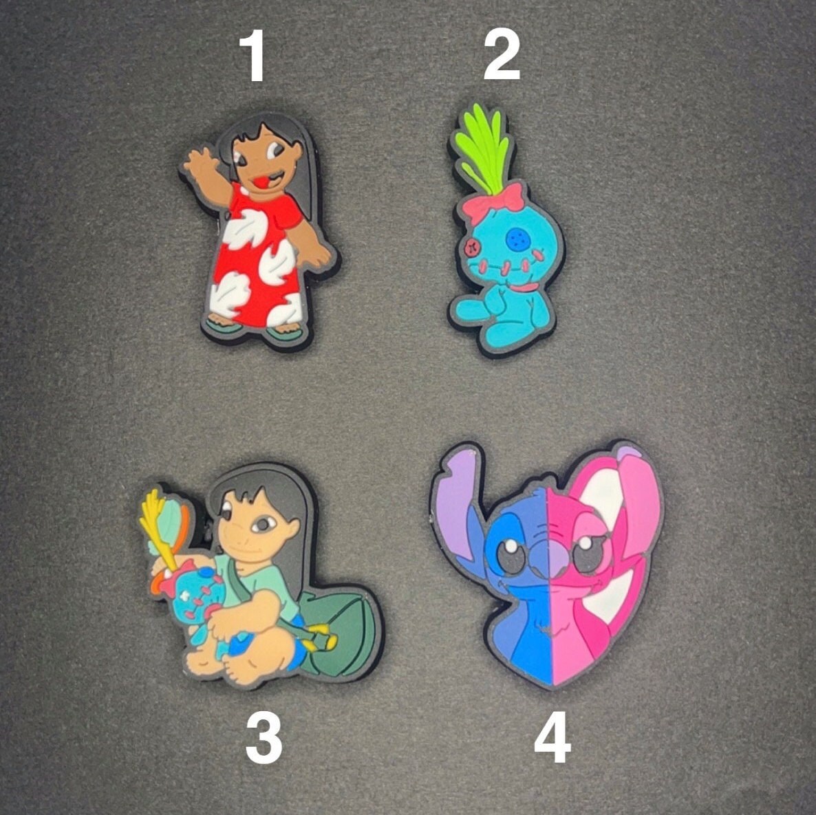 Lilo & Stitch Croc Charm Jibbitz Etsy