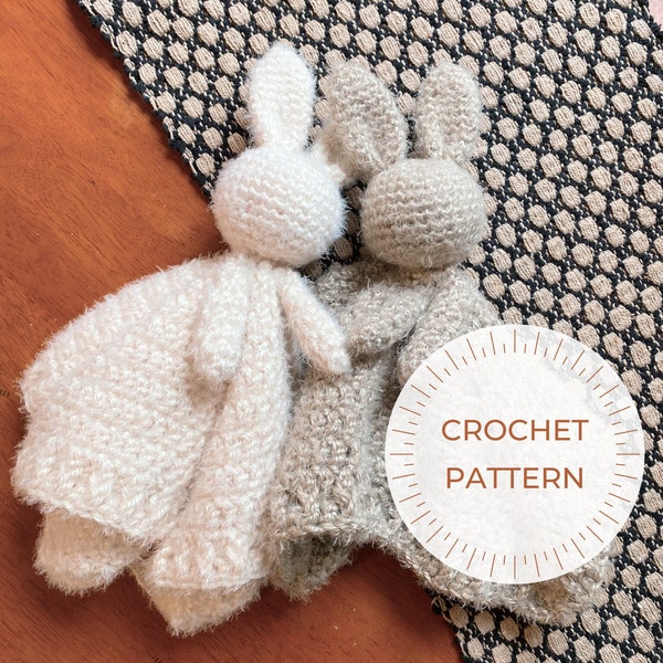 Cuddle Bunny Crochet Baby Lovey Pattern | Lovey Pattern | Baby Toddler Kids Crochet Pattern