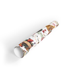 Cottagecore Wrapping Paper, Cottage Core Birthday, Mushroom Wrapping ...
