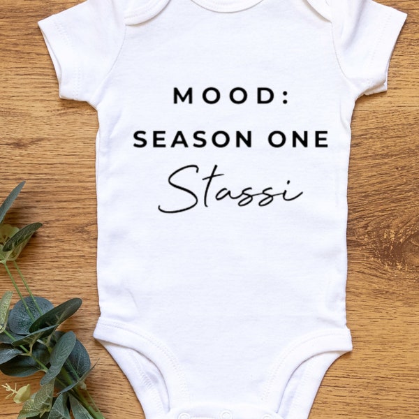 Season One Stassi Baby Onesie, Stassi Toddler Shirt, Stassi, RHOB, Vanderpump Shirt, Funny Gift, New Baby Gift, Toddler Gift, Vanderpump