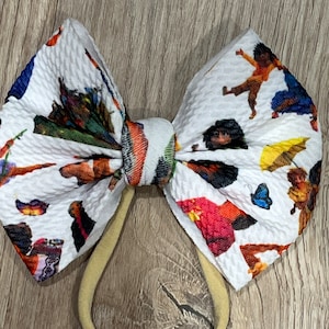 Bruno hair bow, Mirabel hair clip, encanto bow