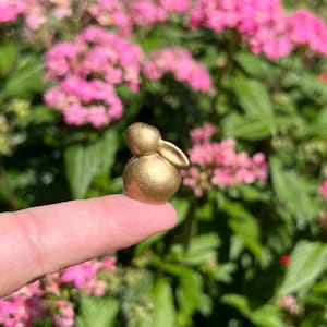 Miniature Easter Golden Bunny, Easter Dollhouse Mini, Easter Basket Rabbit Miniatures House Gold Decoration