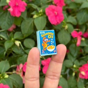 Dollhouse Summer Miniature Food Cereal Box 1:12 Scale Minis Beach Picnic Dollhouse Decor Mini Cereal Prop Kitchen Decorations