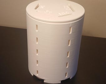 Cup Holder Coin Organizer | Penny Nickel Dime Quarter Car Storage | Change Dispenser