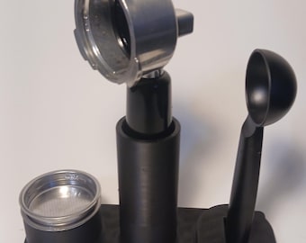 Espresso Accessories Holder For AMZCHEF | Portafilter Stand, Tamper & Dosing Cup Organizer