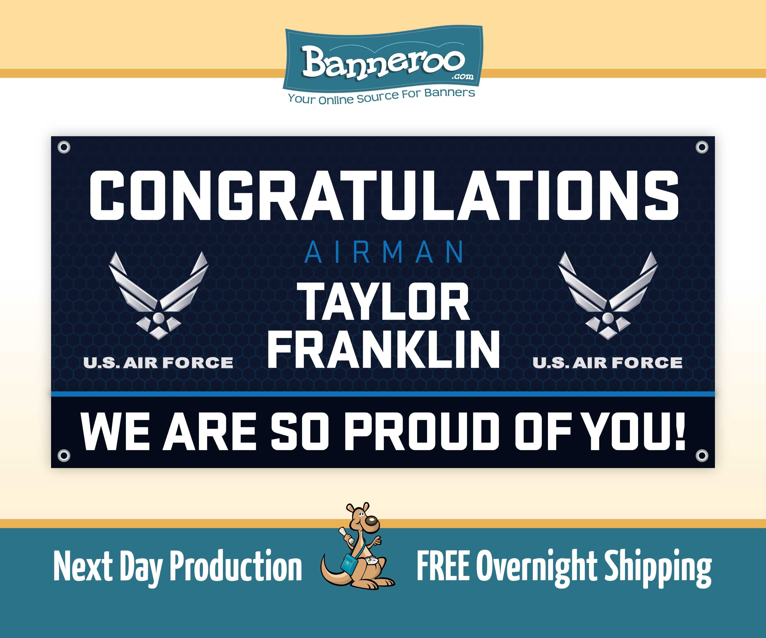 Airforce Bmt Graduation Signs