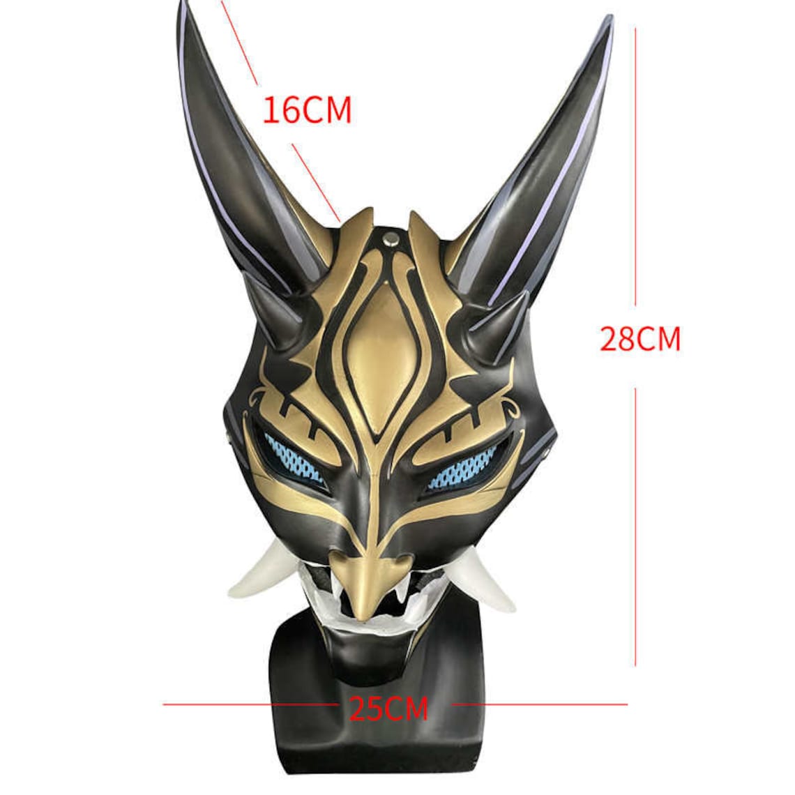 Genshin Impact Oni Maskcosplay Xiao Mask Hannya Oni Demon Etsy