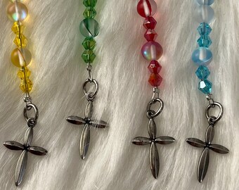 Rosario de la Década Católica Azul, Regalo Católico, Mini Rosario, Rosario de Coche, Rosario de Bolsillo, Rosario de una Década, Regalo para Ella, Regalo para Él