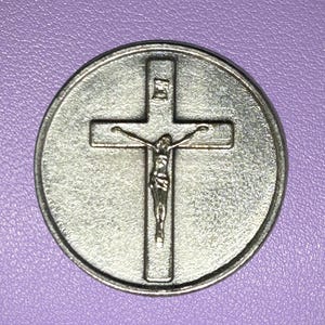 Ficha de bolsillo &quot;Soy católico&quot;, ficha de bolsillo, regalo católico, recordatorio de los últimos ritos, inserto de billetera