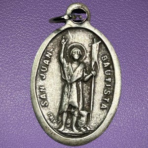 Saint John the Baptist, San Juan Bautista, St John, Patron of Baptism, Patron of Converts, Patron of Printers, Pray for Us, Catholic Gift