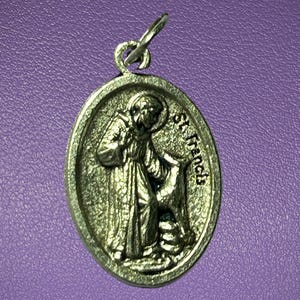 Saint Francis of Assisi, St Francis Medal, Pray for Us, Patron of Animals, Patron of Ecology, Patron Eye Disease, Patron Cats, Patron Dogs