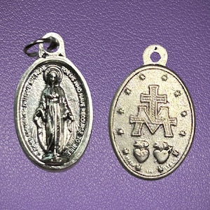 Miraculous Medal | Medal of the Blessed Virgin Mary | Necklace, Keychain, Bracelet, or Medal Only | Protection, Grace & Devotion