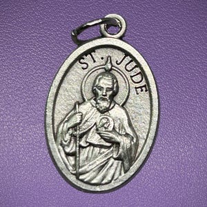 Saint Jude Medal, Patron Saint of Lost Causes, Patron Saint of Desperate Situations, St Jude Medal, Catholic Gift, Pray for Us